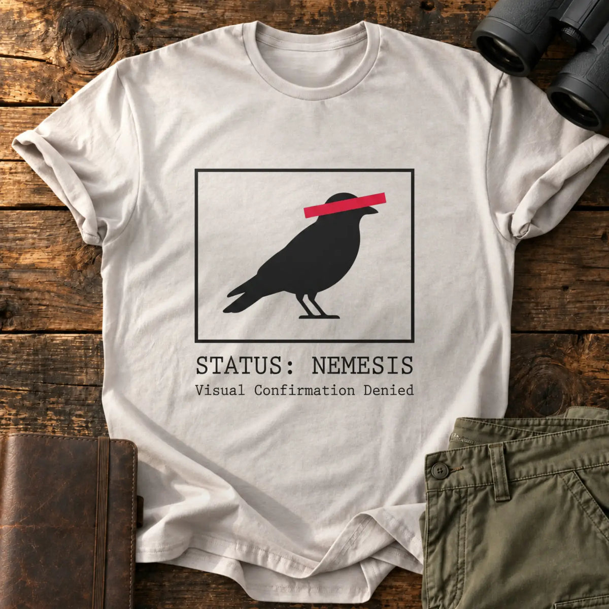 Status: Nemesis Tee — Ice Grey