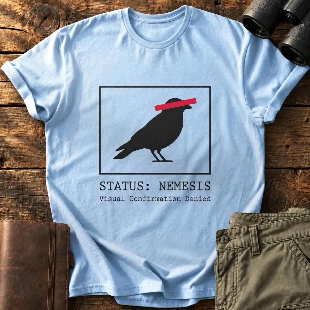 Status: Nemesis Tee — Light Blue