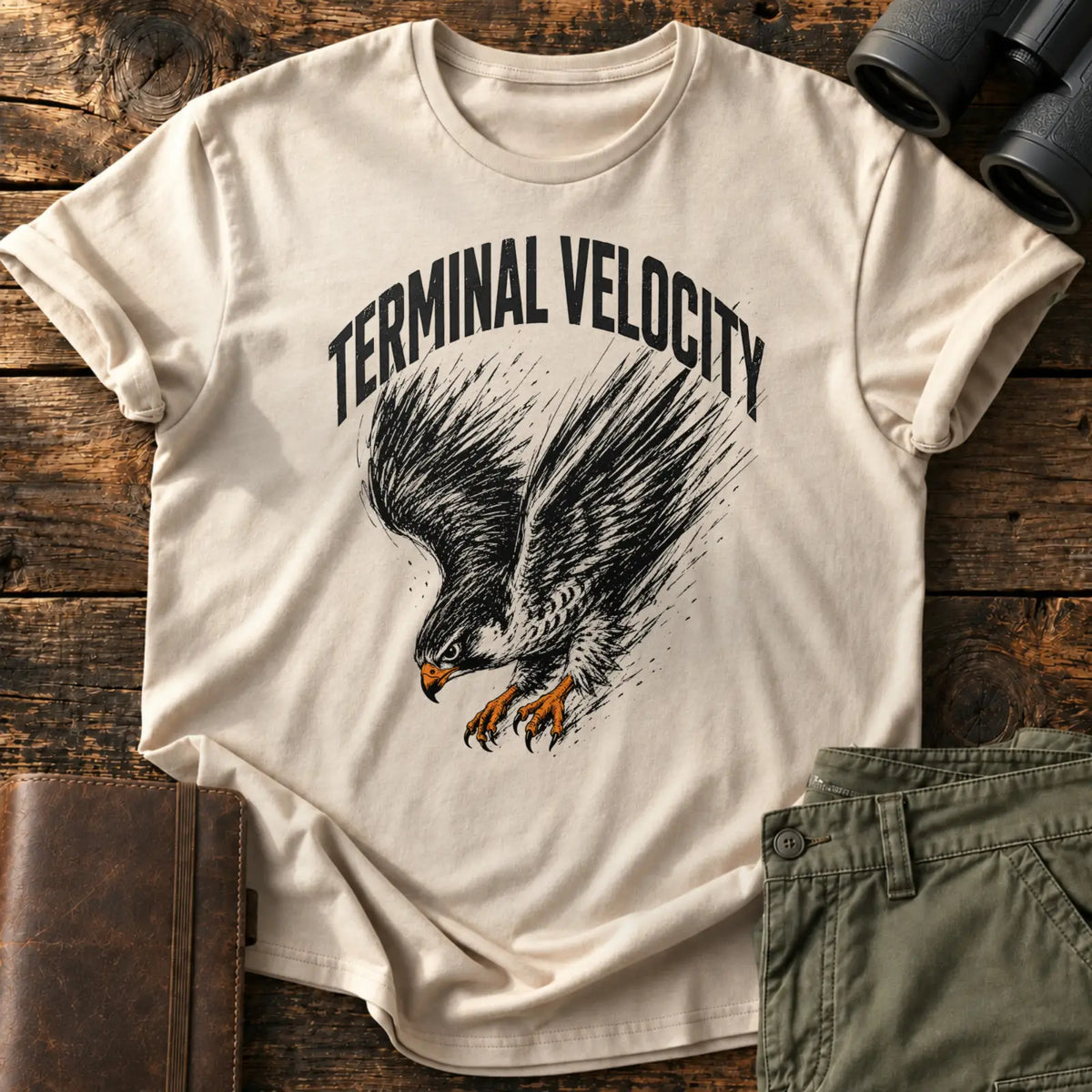 Terminal Velocity Tee — Sand
