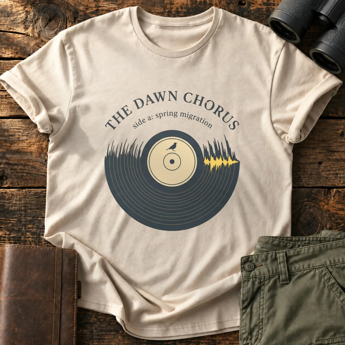 The Dawn Chorus Tee — Sand