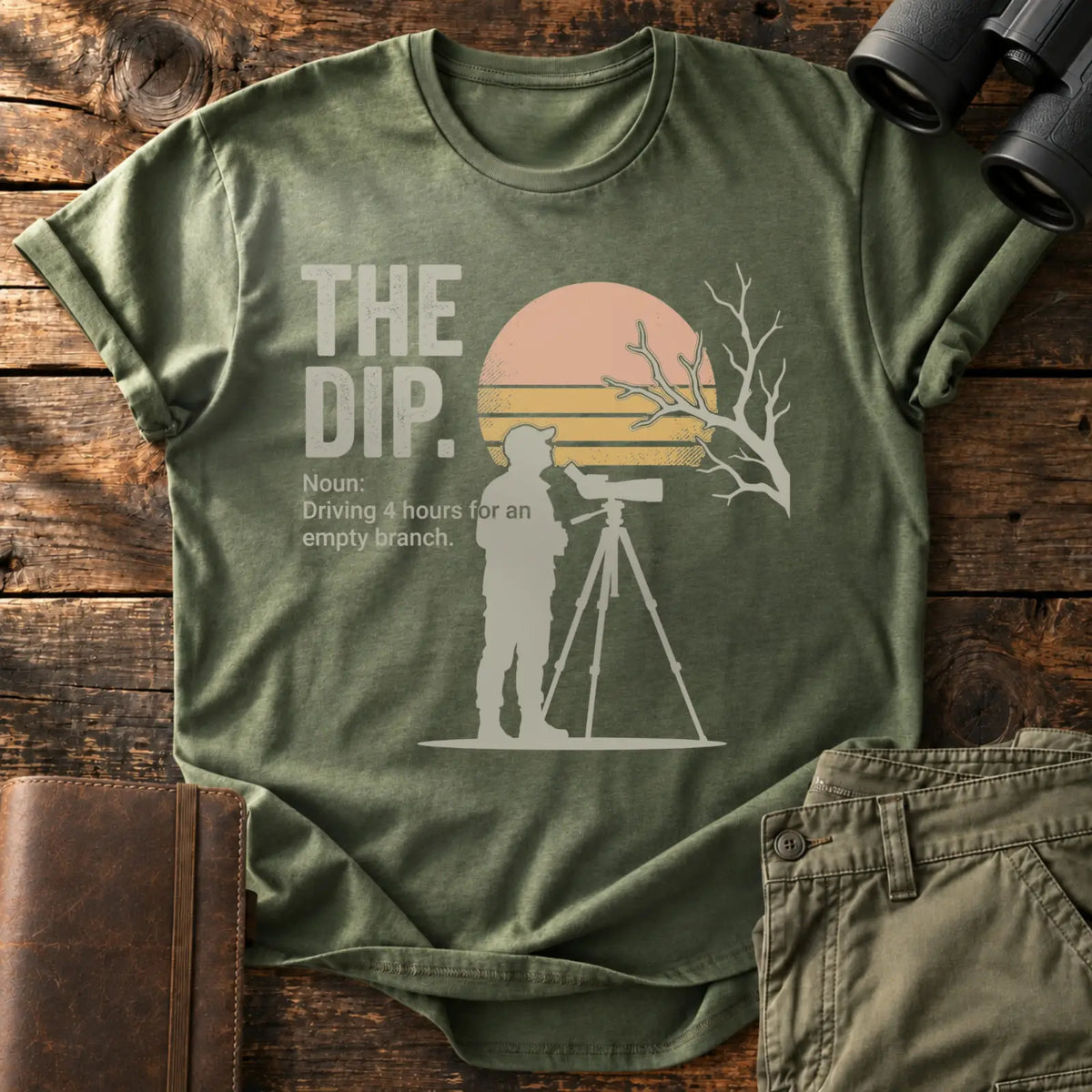 The Dip Tee — Military Green