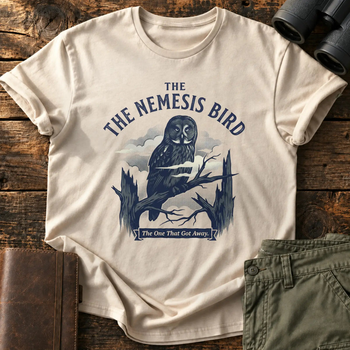 The Nemesis Bird Tee — Sand