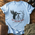The Waiting Game Shadow Tee — Light Blue