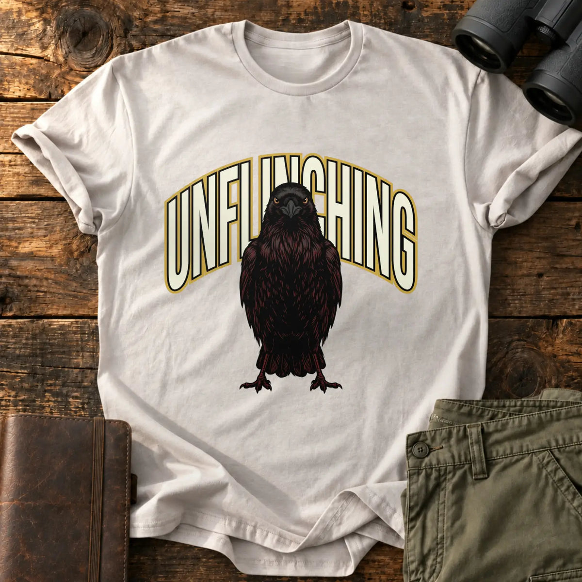 Unflinching Tee — Ice Grey