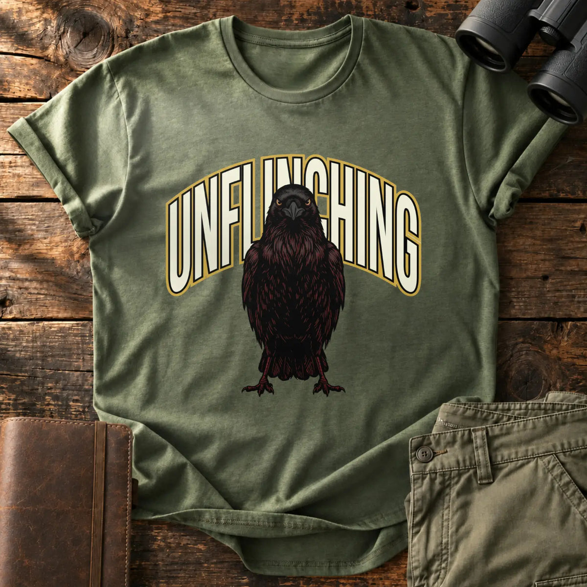 Unflinching Tee — Military Green