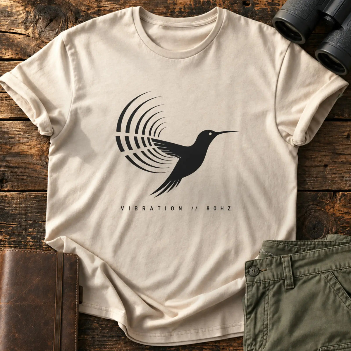 Vibration 80 Hz Tee — Sand